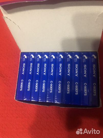 Аудиокассеты Sony новые запечатанные