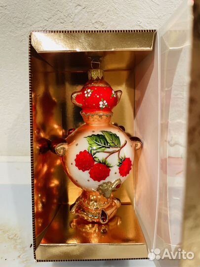 Елочные игрушки ариель самовар