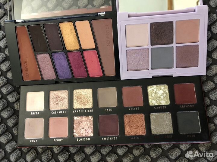 Б/у Набор теней catrice essence wet n wild