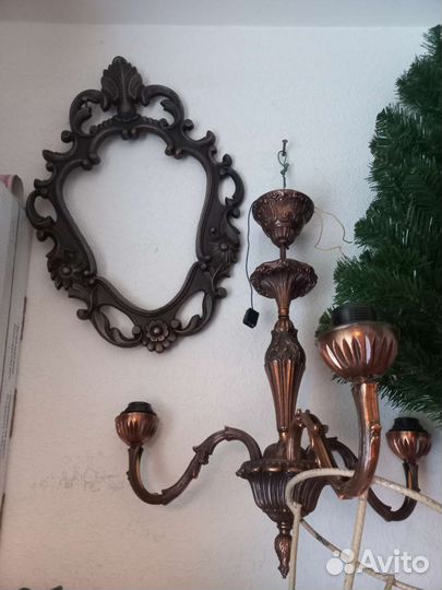 Шикарный комплект люстра и рама