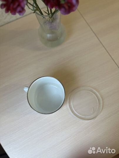 Эмалированная кастрюля 1 литр