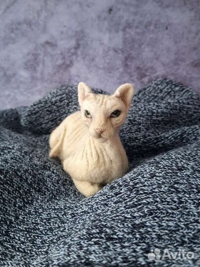 Сфинкс из шерсти