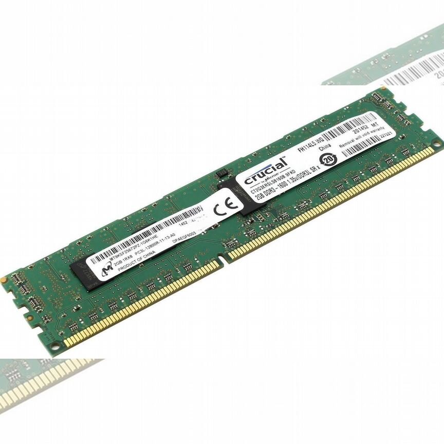 [CT2G3ERSLS8160B] Оперативная Память Crucial Ddr3 Ct2g3ersls8160b