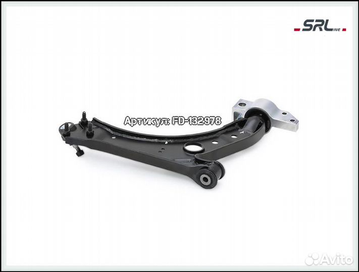 Рычаг левый сталь Volkswagen Golf 5