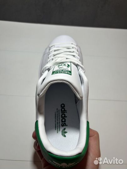 Кроссовки adidas stan smith white green 41-45