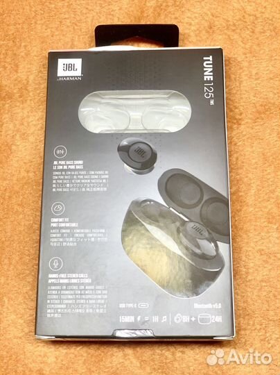 Беспроводные наушники JBL Tune 125TWS Black