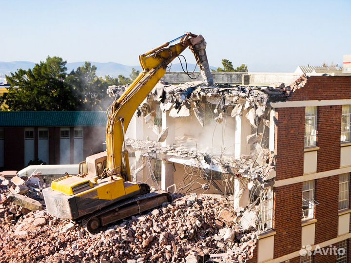 Демонтаж зданий снос сооружений снос домов