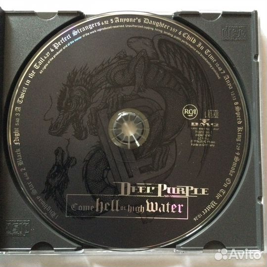 CD Deep Purple/Come Hell Or High Water,1994,1st,EU