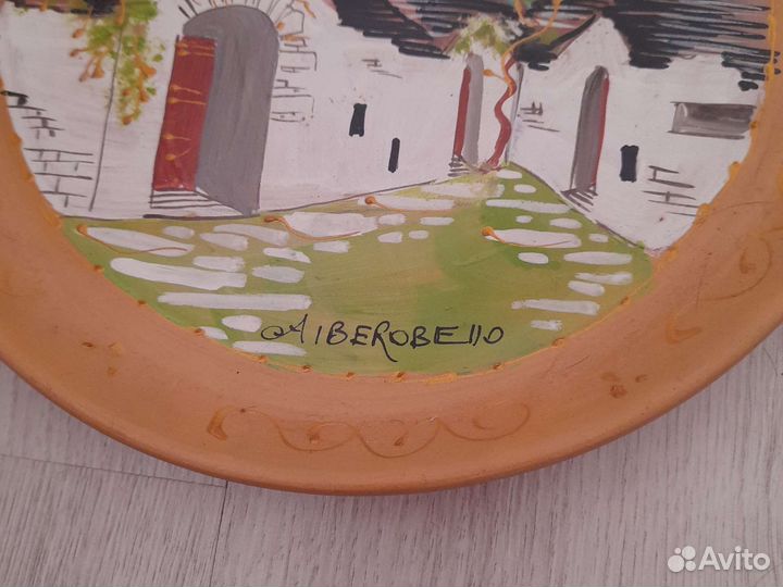 Настенная тарелка сувенирная