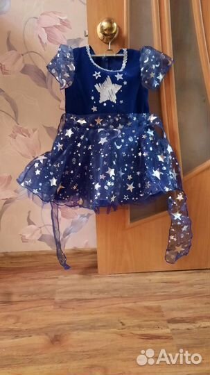 Платье для девочки 98-104