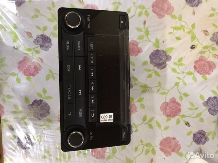 Штатная магнитола на Мицубиси аутлендер