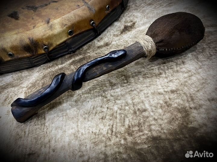 Колотушка для бубна змея 30