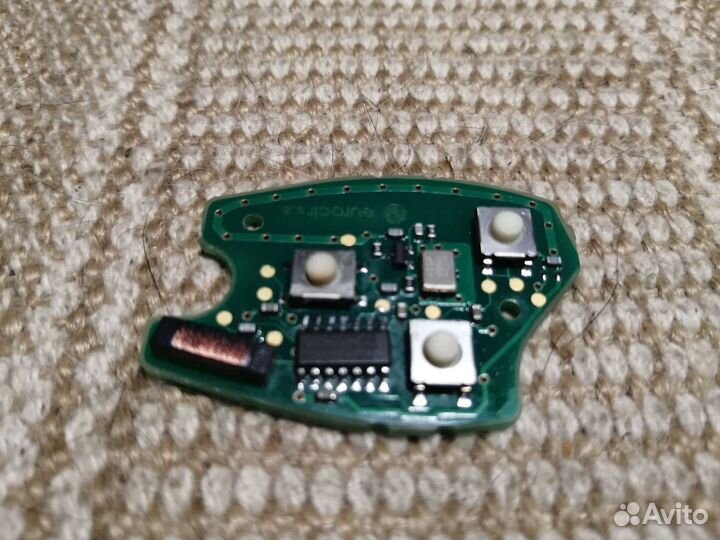 Renault Logan оригин плата чип ключа с чипом иммо