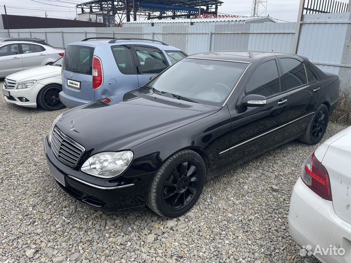 Mercedes-Benz S-класс 3.7 AT, 2003, 364 000 км