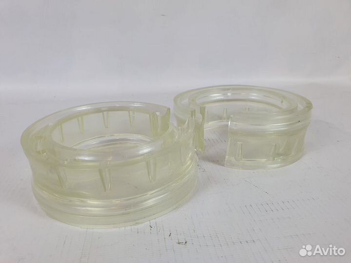 Проставки в пружины прозрачные передние