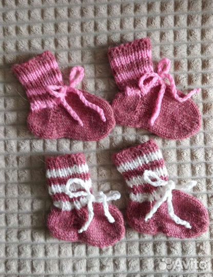 Новые теплые носочки на 1 - 12 месяцев