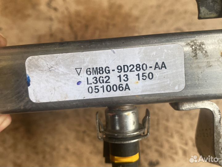 Mazda 6 gg рампа с форсунками 2.0 LF