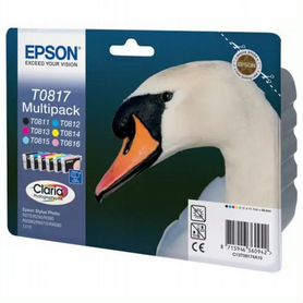 Epson T0817 (C13T11174A10) набор картриджей (истек срок гарантии)