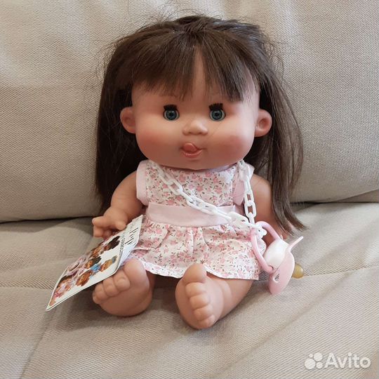 Кукла пупс виниловый Repotes Испания 26 см