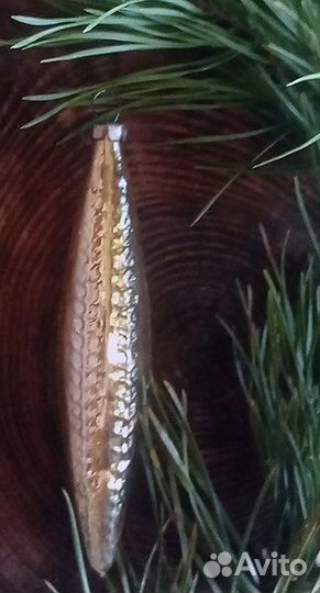 Ёлочная игрушка СССР -сосулька