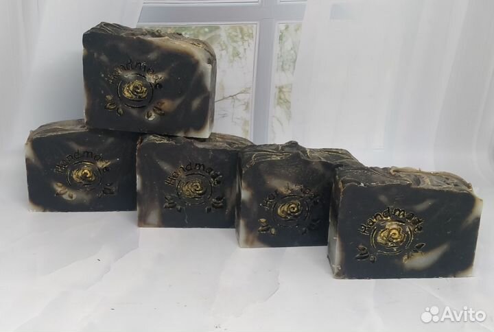 Дегтярное мыло ручной работы