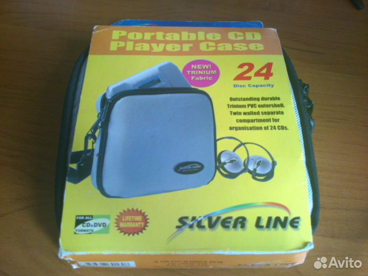 Сумочка для CD дисков и CD плеера Silver line