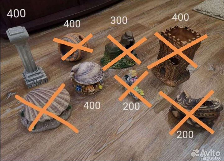 Декорации для аквариума