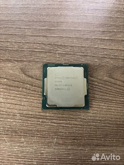 Процессор intel pentium gold G6400 lga1200