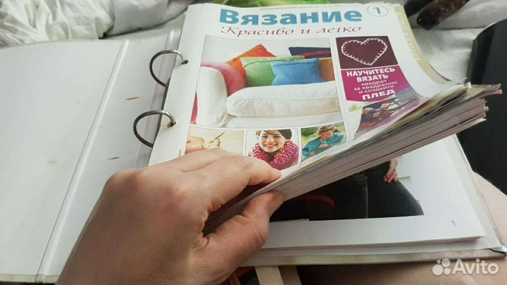 Журналы: вязание,лоскутная мозаика,рукод