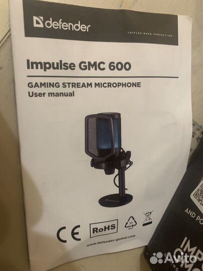 Микрофон для пк Defender