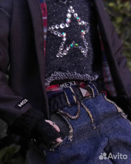 Будуарная кукла ручной работы парень