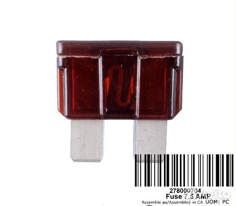 Предохранитель 7,5А(278000704)