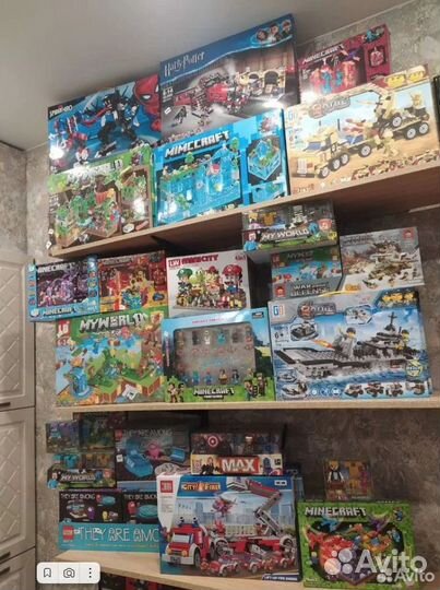 Lego для мальчиков майнкрафт, амонг ас, mario