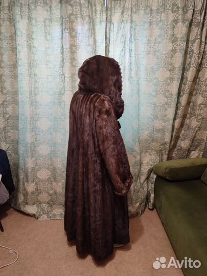 Шуба норковая 50 52 длинная