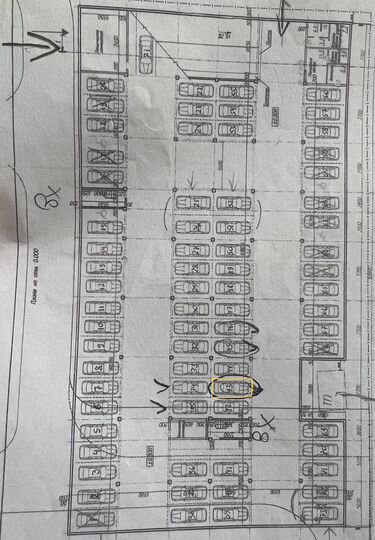 Машиноместо, 20 м²