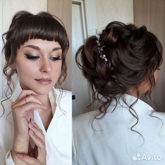 Макияж. причёски. визажист. свадебный образ