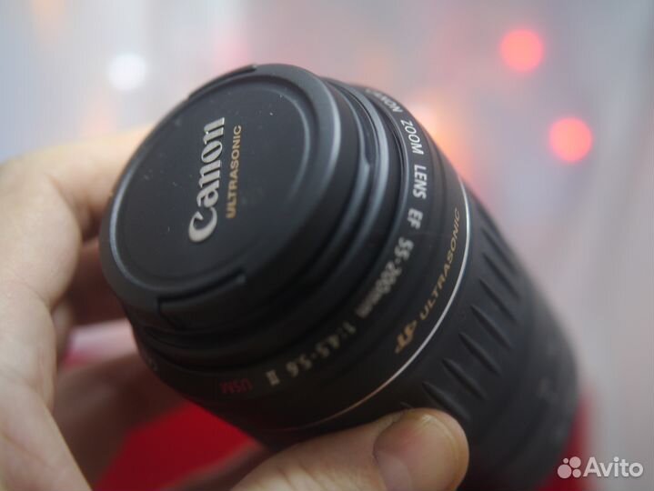 Canon EF 55-200 компактный телеобъектив
