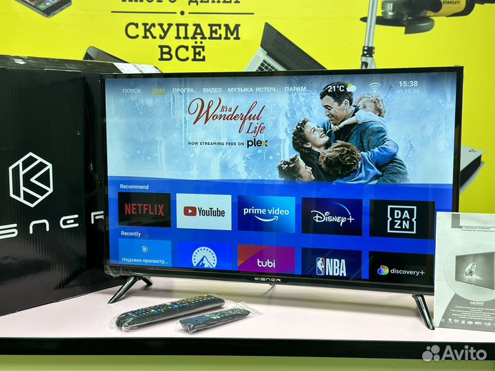 Телевизор Smart TV 32 Kisner/рассрочка
