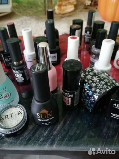 Гель лак для ногтей, сушилка, аппарат, подставка