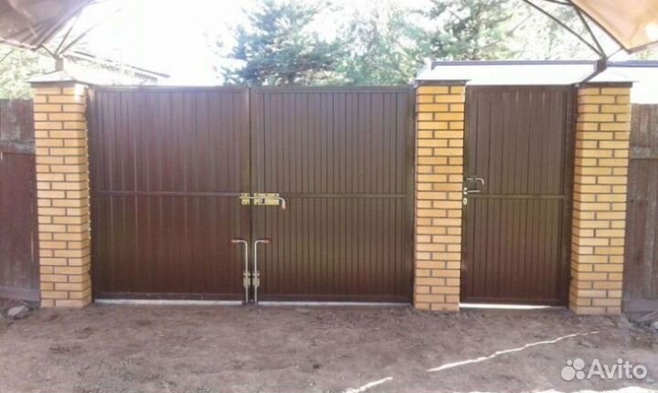 Ворота под ключ