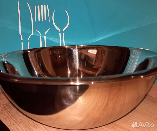 Миска нержавейка 4л новая