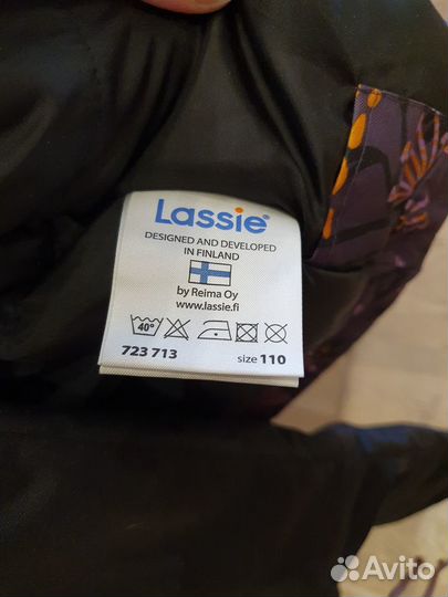 Комбинезон зимний раздельный новый Lassie