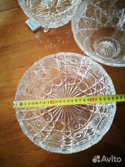 Салатник хрустальный, Вазы