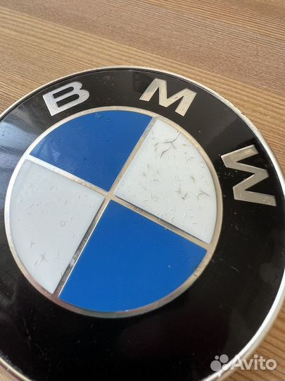 Эмблема для капота BMW, диаметром 82мм