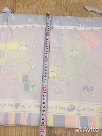 Комплект в детскую кроватку бортики