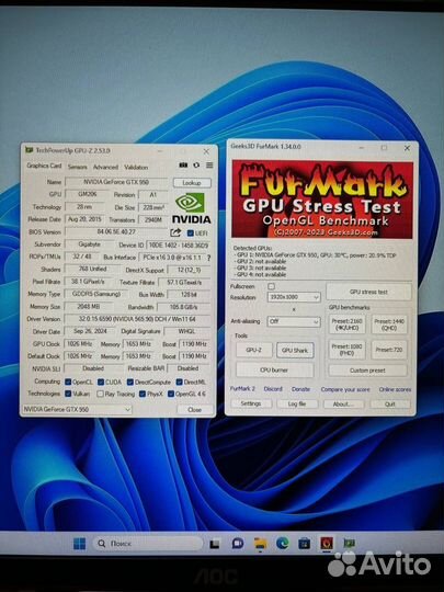 Игровой Пк (i5-10400F/16Gb/GTX950/Ssd/Hdd)