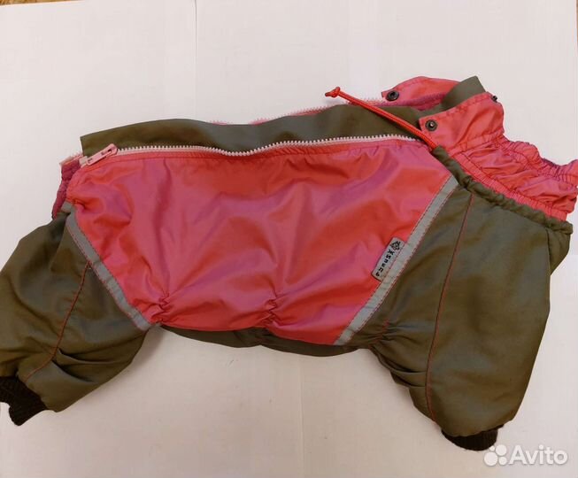 Утепленный комбинезон для собаки (девочки)