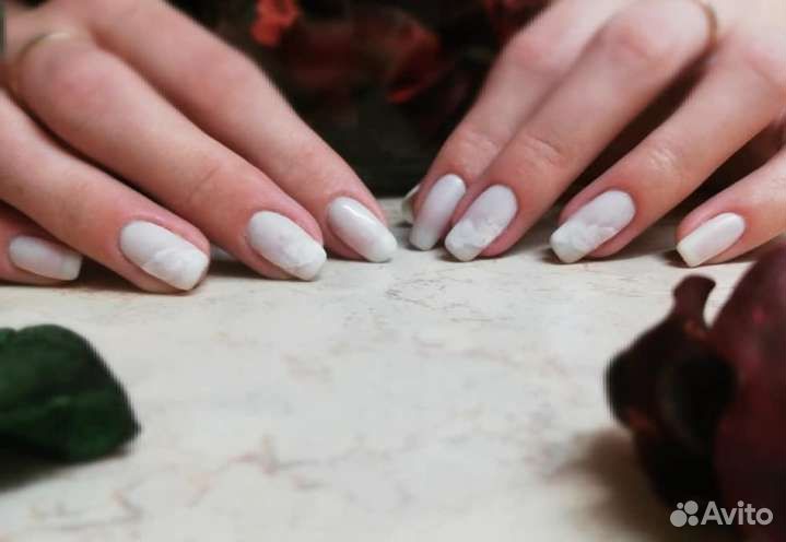 Маникюр с покрытием гель лак