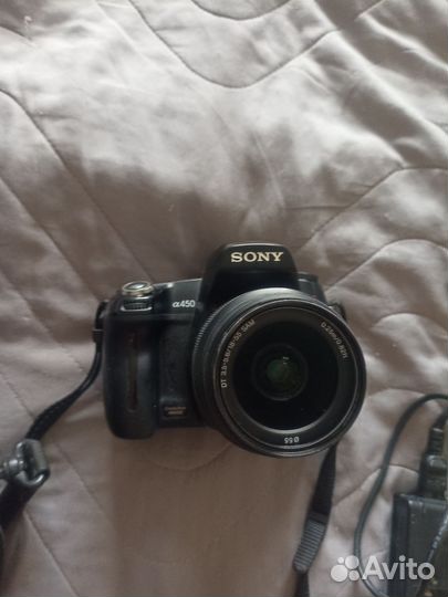 Зеркальный фотоаппарат sony a 450