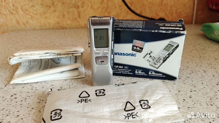 Цифровой диктофон panasonic